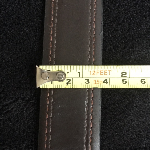 Mens Brown or Black Swivel Buckle Belt - Picture 12 of 16